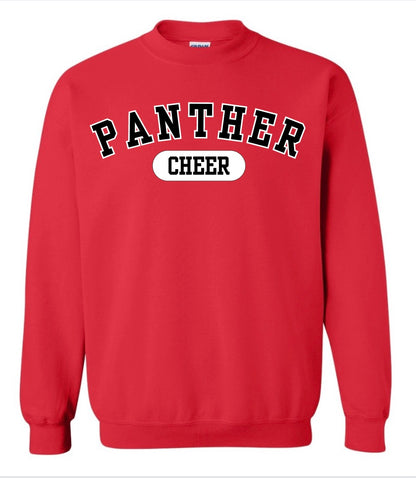 Panther Cheer Crewneck